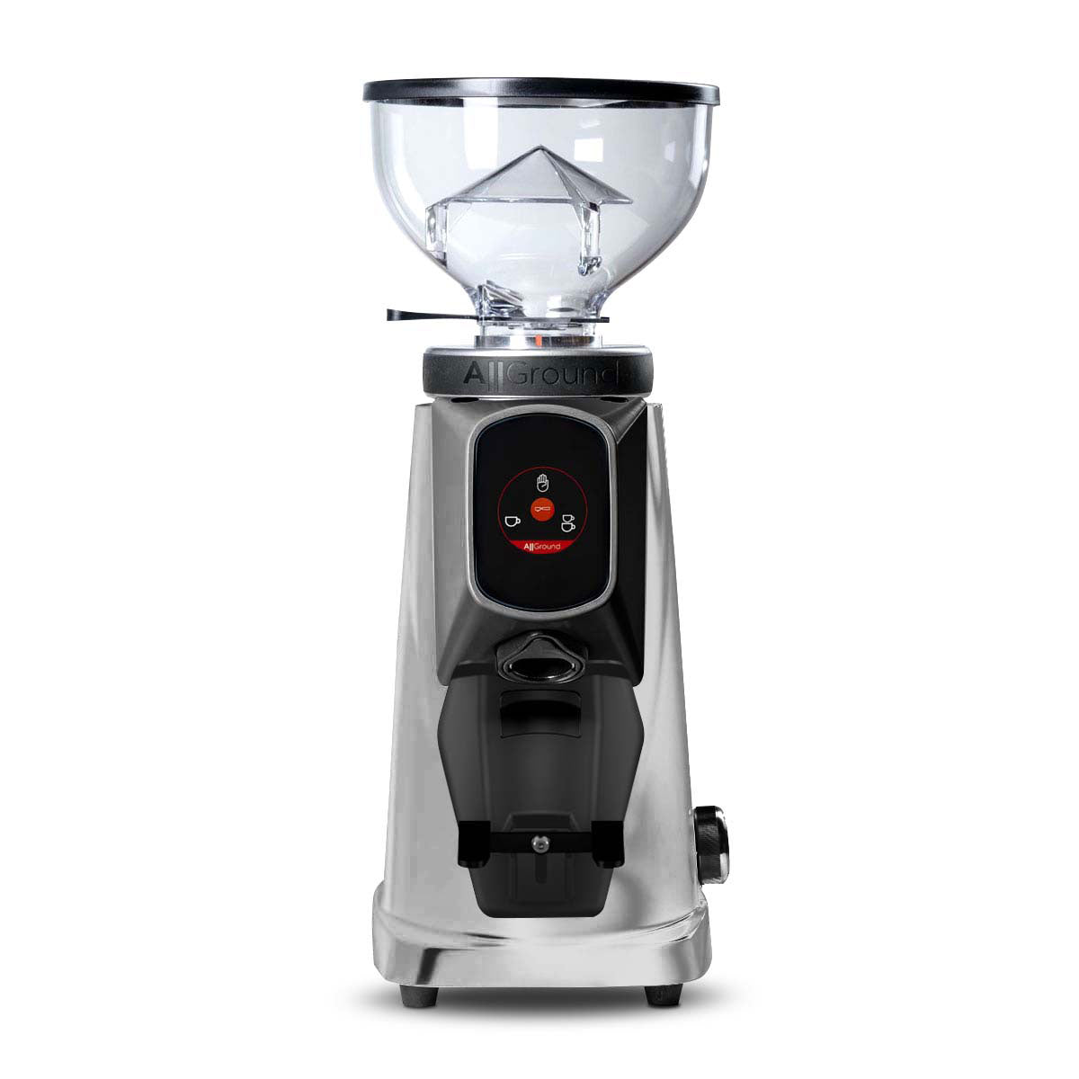 allground sense grinder bright silver