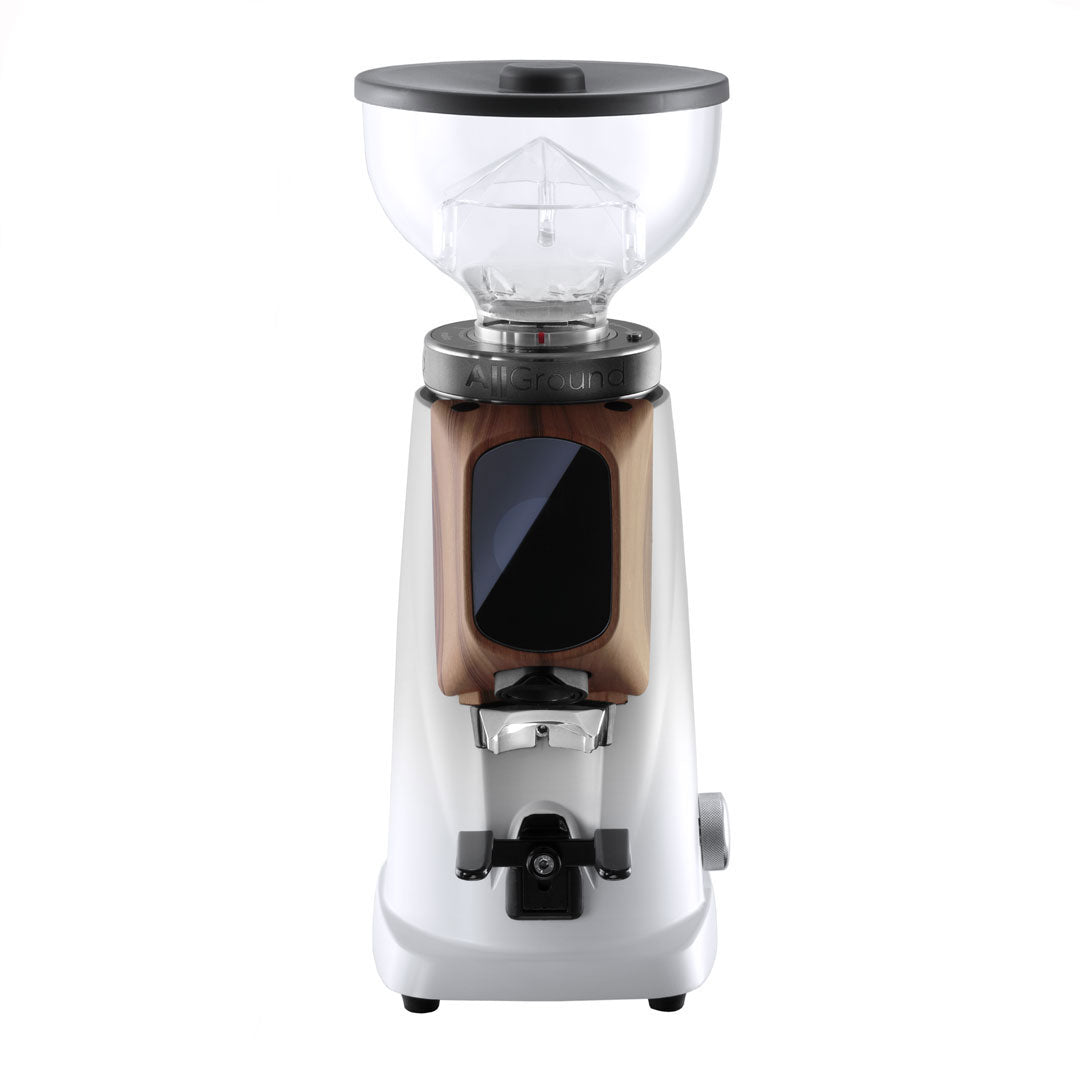 fiorenzato allground home grinder white with walnut