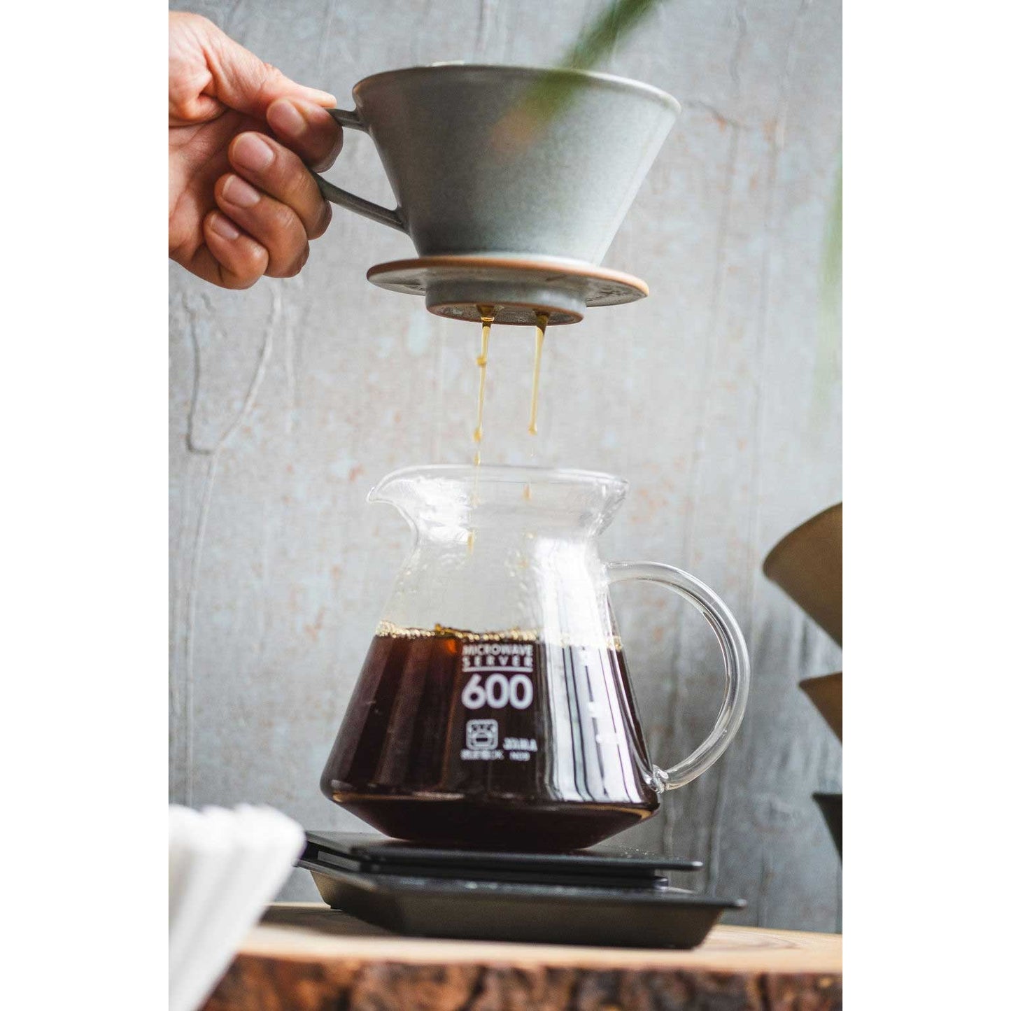 kalita mino dripper grey