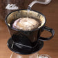kalita black ceramic dripper coffee brew