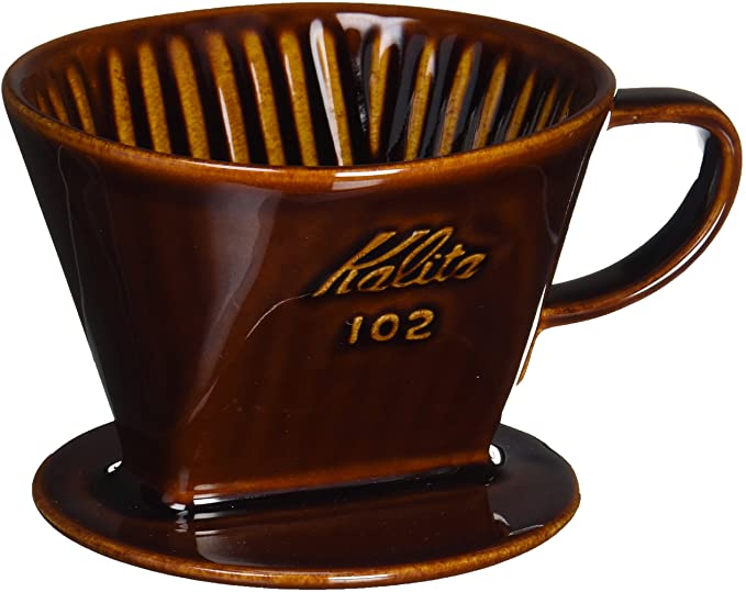 Kalita Style 102 Ceramic Coffee Dripper - Brown – Kalita USA