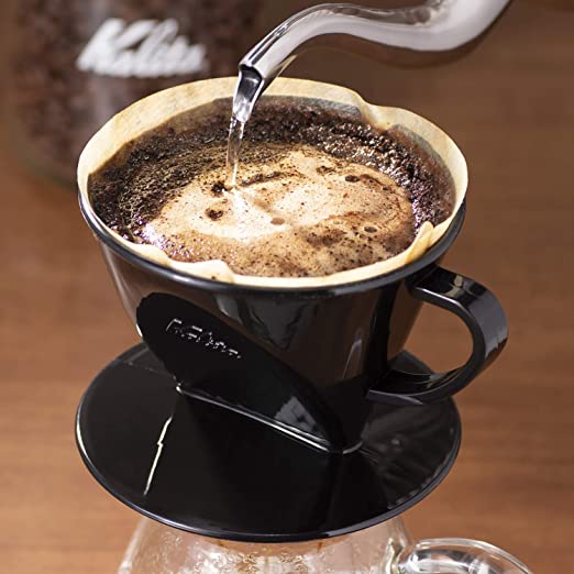 Kalita Style 102 Coffee Dripper - Black Plastic