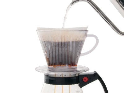 kalita clear plastic dripper 103 wide brim brew