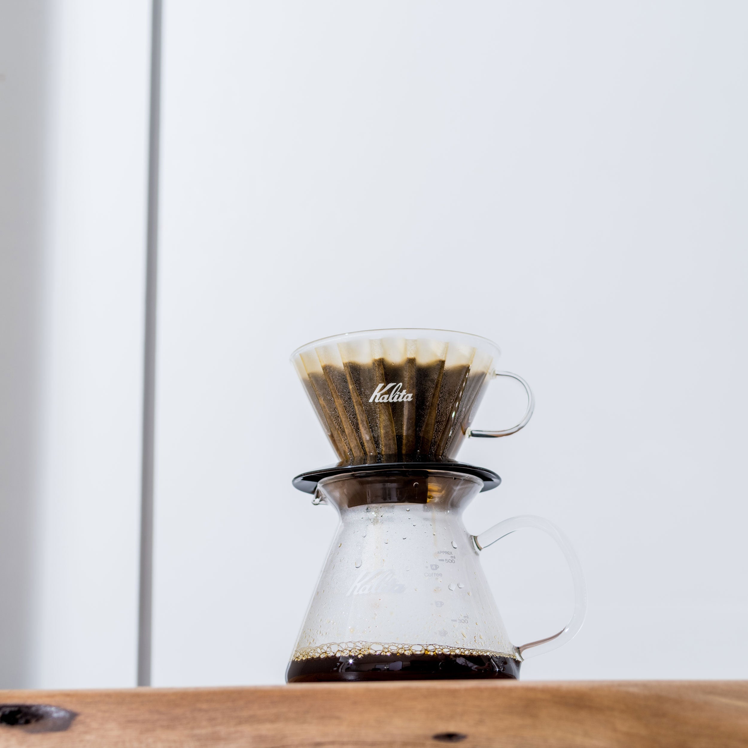 Kalita Wave 185 Coffee Pour Over Kit - Glass