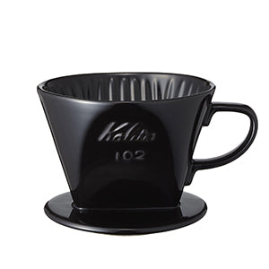 kalita style ceramic dripper 102 black